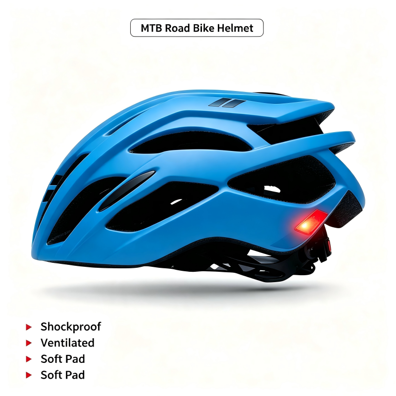 Cycling Helmet MTB Bicycle Rid - Mountain Biking Sport recension och pris