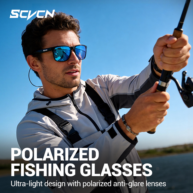 SCVCN Polarized Fishing Sungla - Mountain Biking Glasses recension och pris