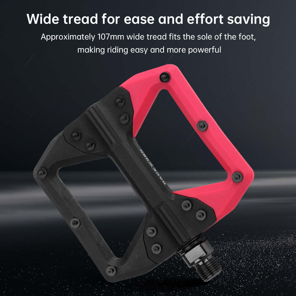 RACEOWKR Bicycle Pedals MTB Ny - Pedal Platform Flat recension och pris