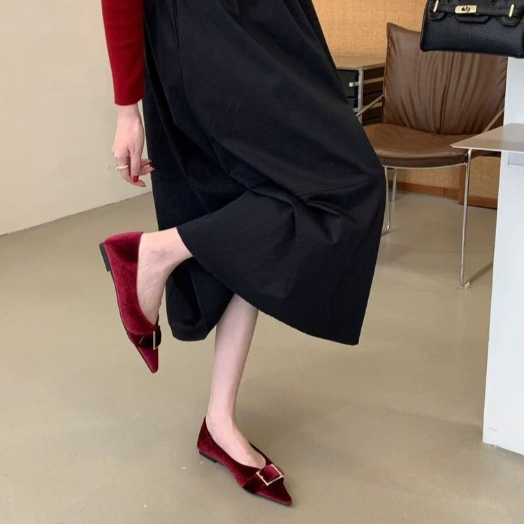 Women's High-quality Elegant T - Pedal Platform Flat recension och pris