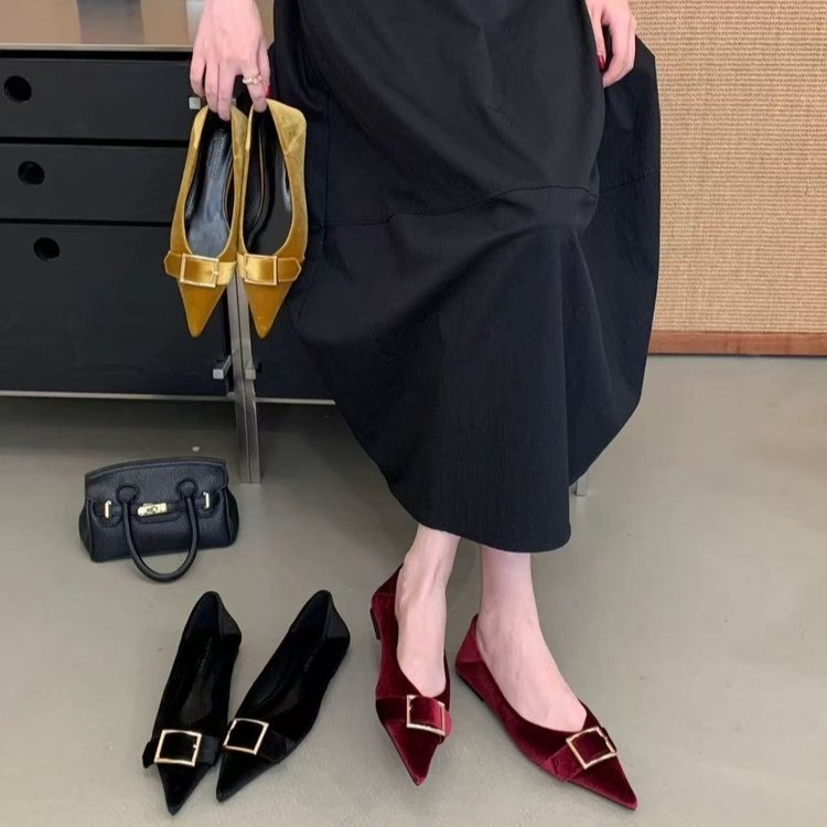 Women's High-quality Elegant T - Pedal Platform Flat recension och pris