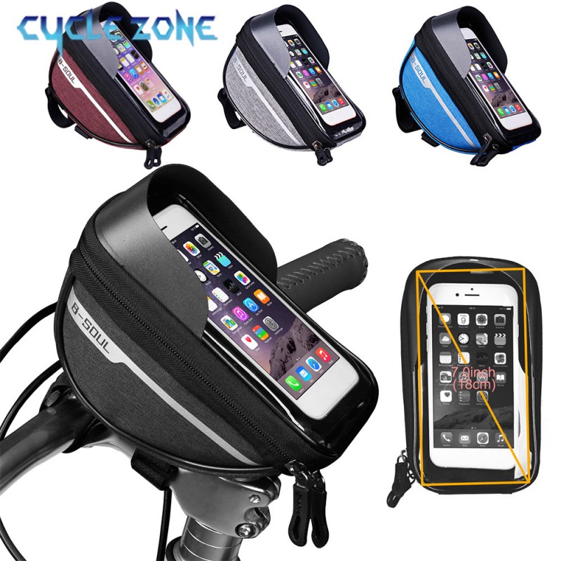 Mountain Bicycle Bag Touch Scr - Mountain Biking Hip Pack recension och pris