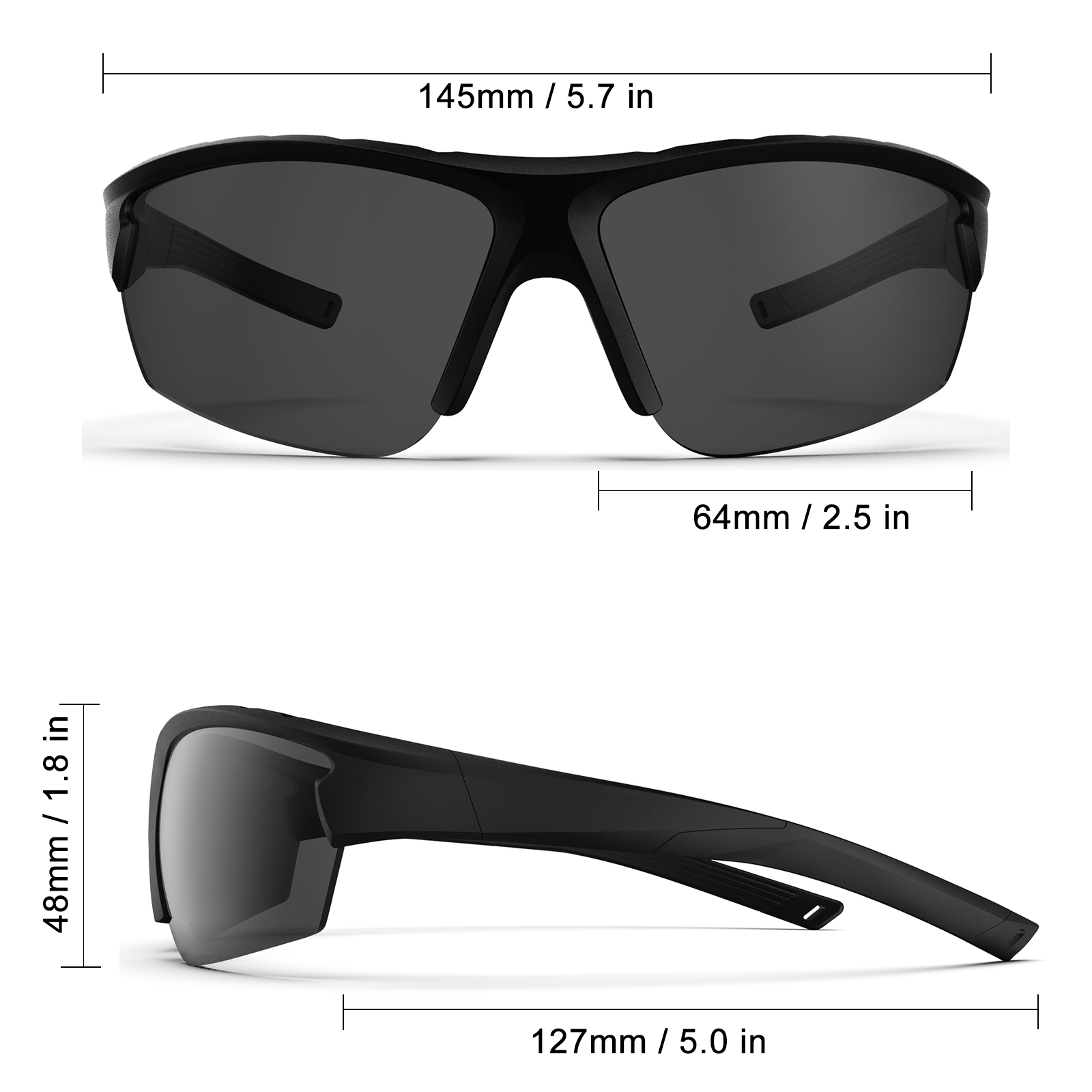 Polarized Cycling Glasses for  - Mountain Biking Glasses recension och pris