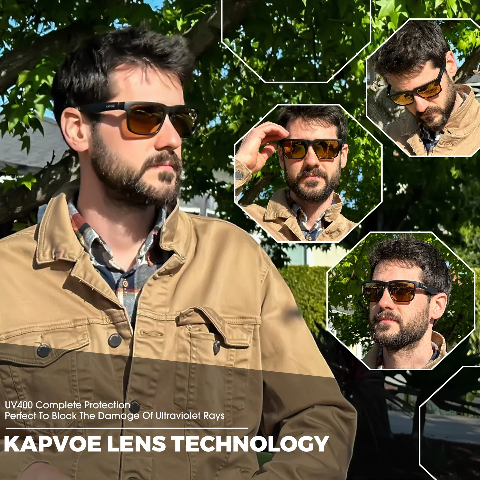 KAPVOE Hot Fashion Bike Eyewea - Mountain Biking Sport recension och pris