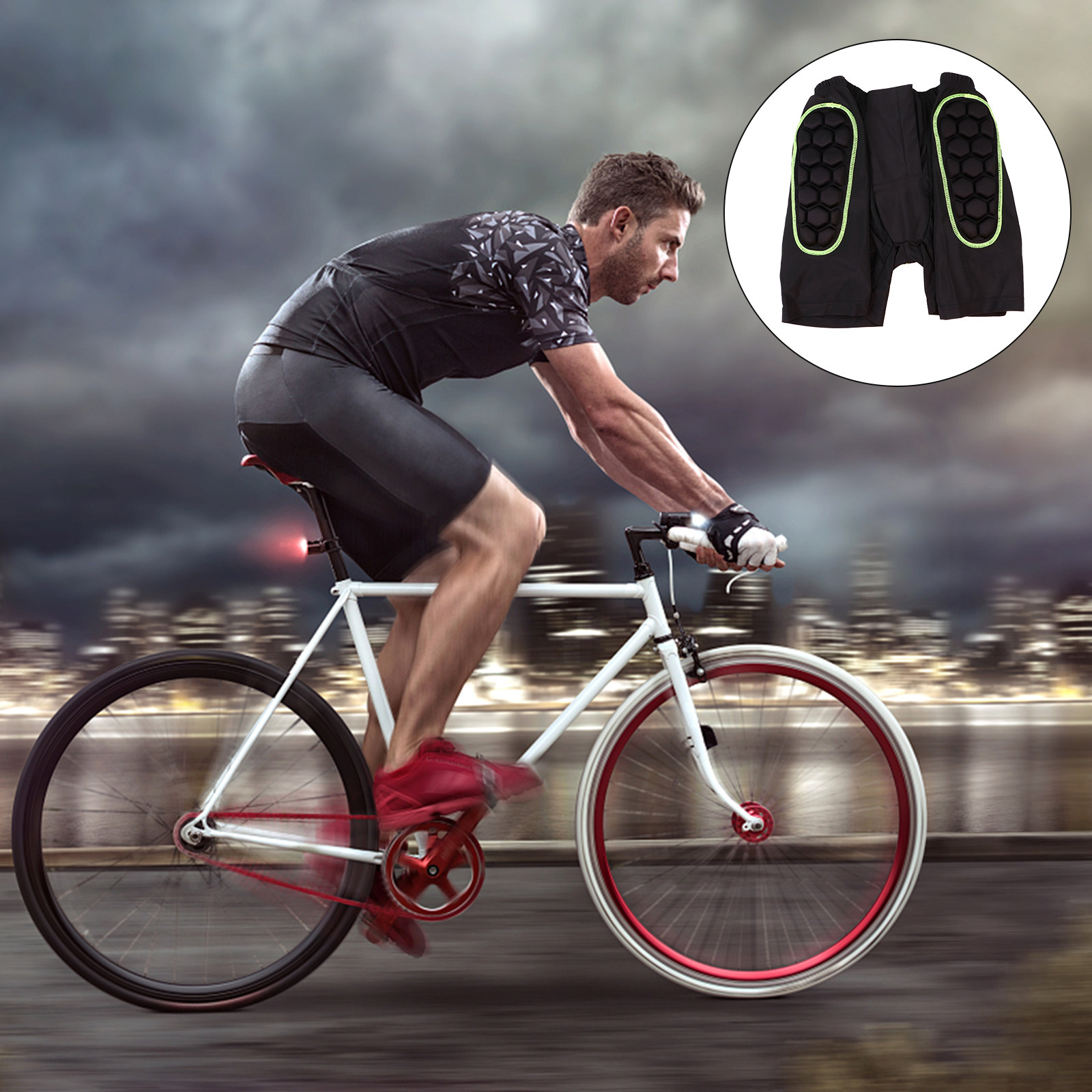 Men Breathable Cycling Downhil - Mountain Biking Downhill recension och pris