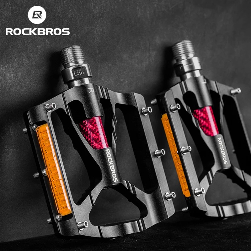ROCKBROS Bicycle Pedals Alloy  - Pedal Platform Flat recension och pris