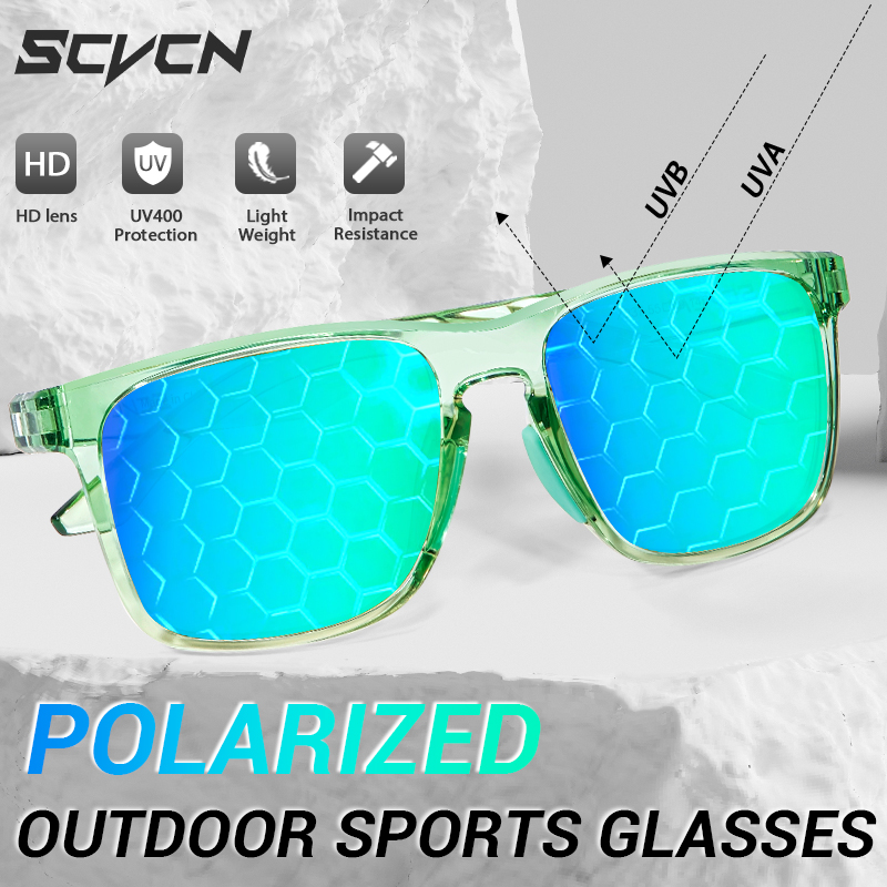 SCVCN Fishing Sunglasses Polar - Mountain Biking Glasses recension och pris
