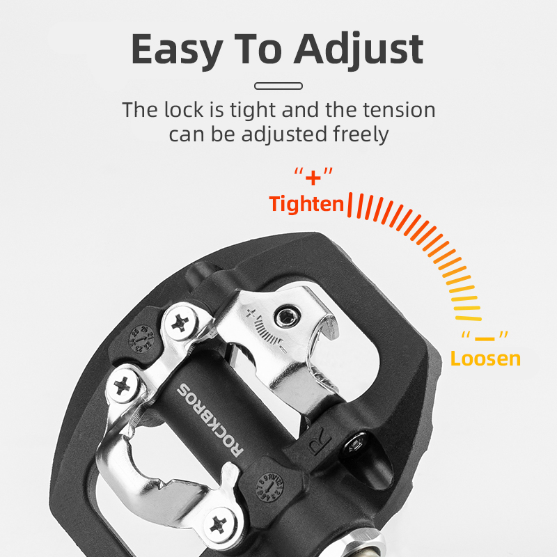 ROCKBROS Bicycle Lock Pedal 2  - Pedal Platform Flat recension och pris