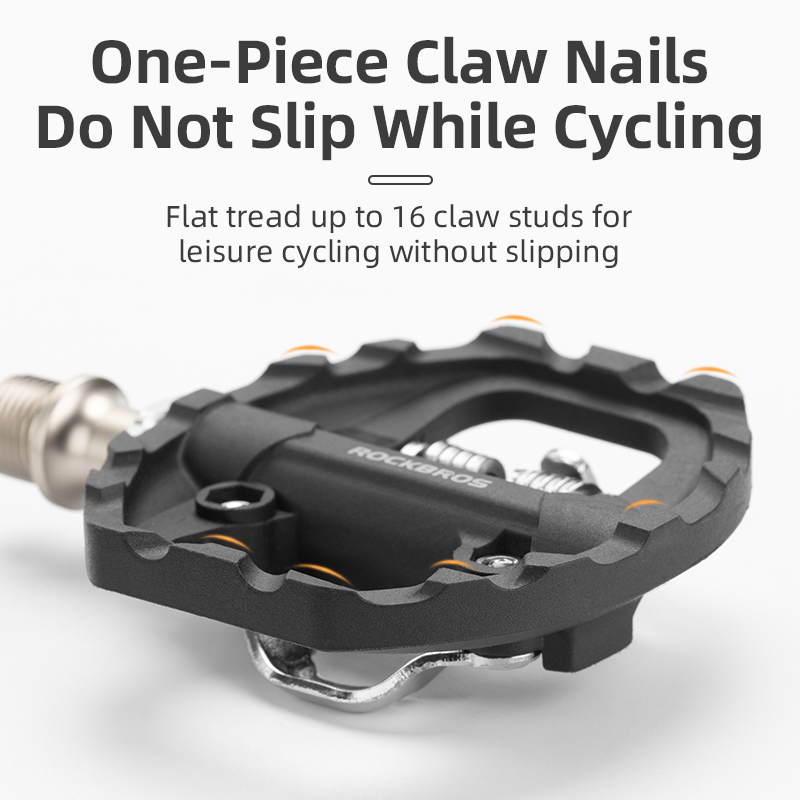 ROCKBROS Bicycle Lock Pedal 2  - Pedal Platform Flat recension och pris