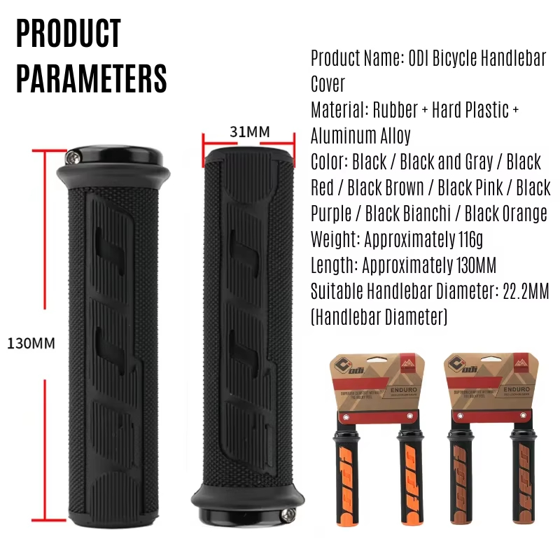 ODI RG98 Rubber Lock-on Handle - Mountain Biking Downhill recension och pris