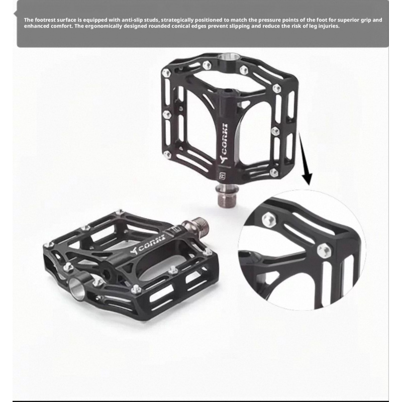 CORKI Mountain Bike Pedals Hol - Pedal Platform Flat recension och pris