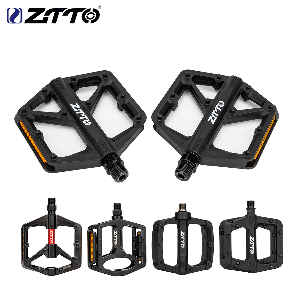 ZTTO Bicycle Pedals Nylon Peda - Pedal Platform Flat recension och pris