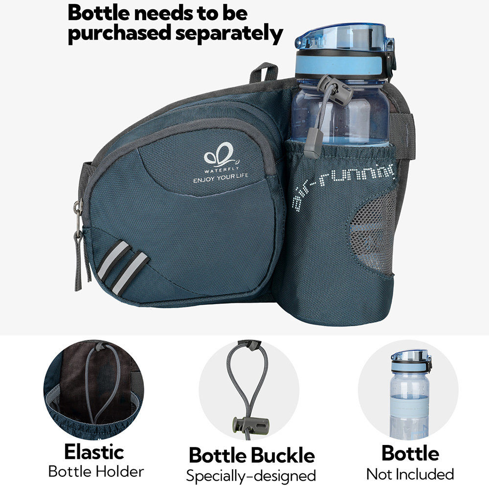 WATERFLY Fanny Pack Waist Bag  - Mountain Biking Hip Pack recension och pris