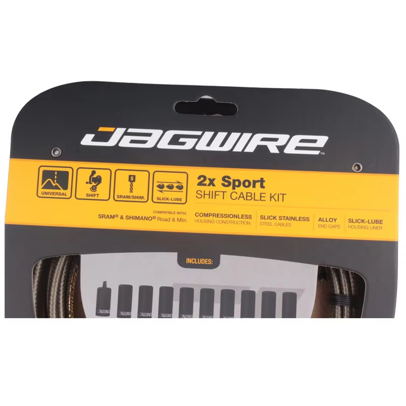 JAGWIRE 2x Sport Shift Cable F - Mountain Biking Sport recension och pris