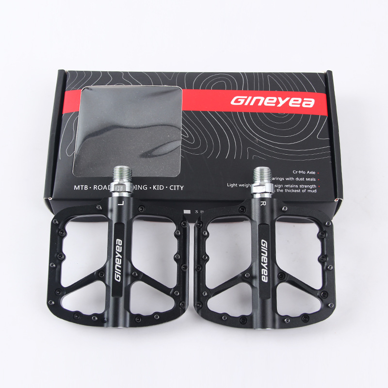 GINEYEA Mountain Bike Pedals B - Pedal Platform Flat recension och pris
