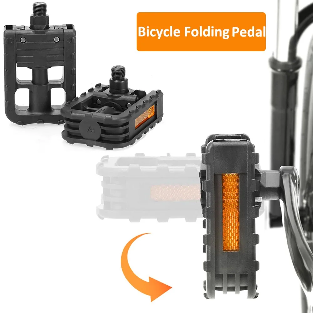 Folding Bike Pedals Universal  - Pedal Platform Flat recension och pris