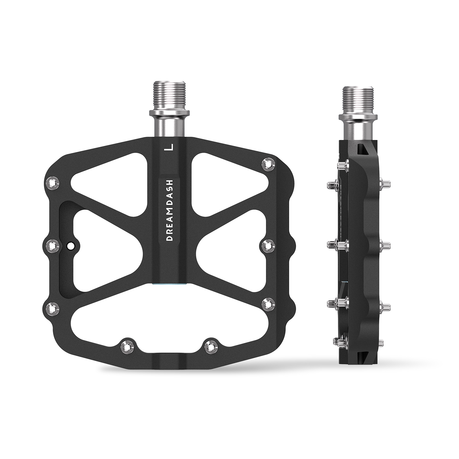 1PCS Bicycle Pedals Aluminum A - Pedal Platform Flat recension och pris